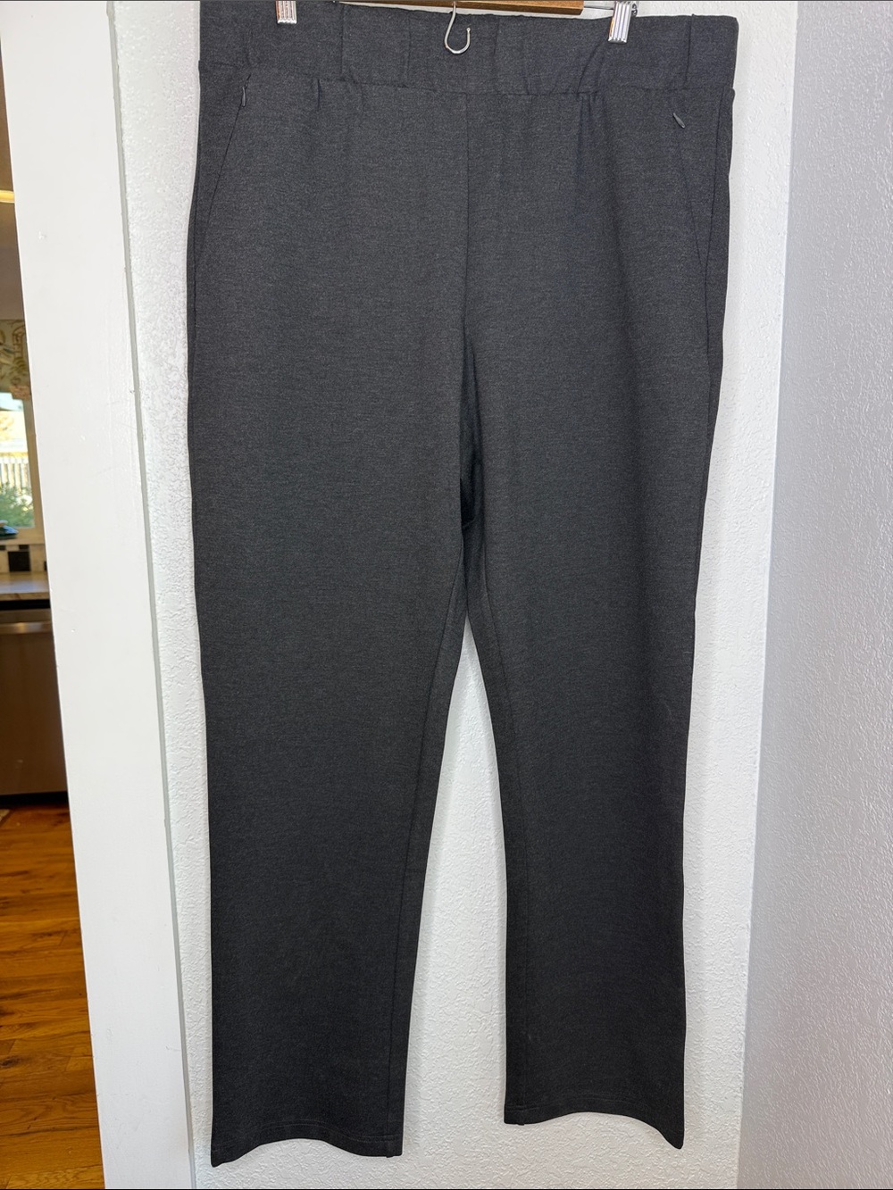 Universal Standard Charcoal Ponte Straight Leg Pants Size 18-20 Business Casual